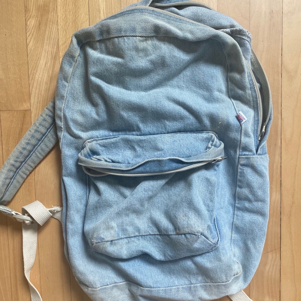 American Apparel jeans backpack